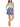 Marc Cain AA 83.05 W01 Bermuda WARANGAL striped shorts with belt